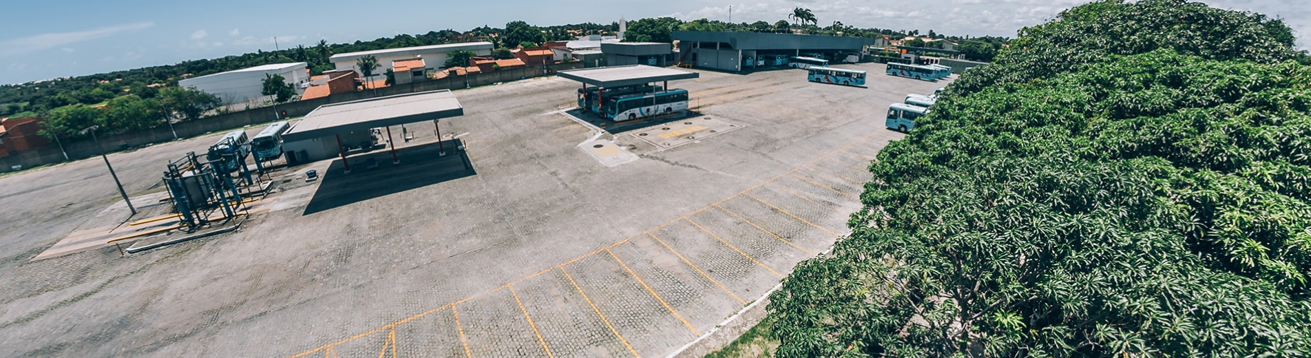 Frota da Viação Urbana nas ruas de Fortaleza